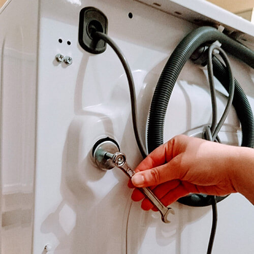 washing machine installation