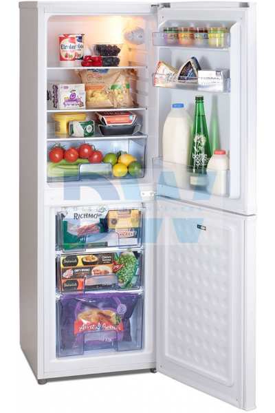 half and half fridge freezer