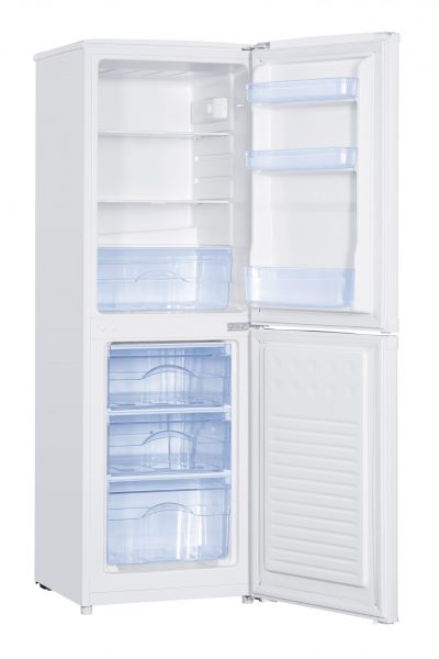 half and half fridge freezer
