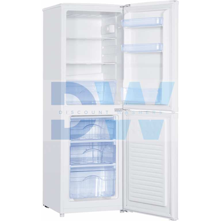 half and half fridge freezer