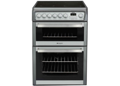 silver 60cm electric cooker