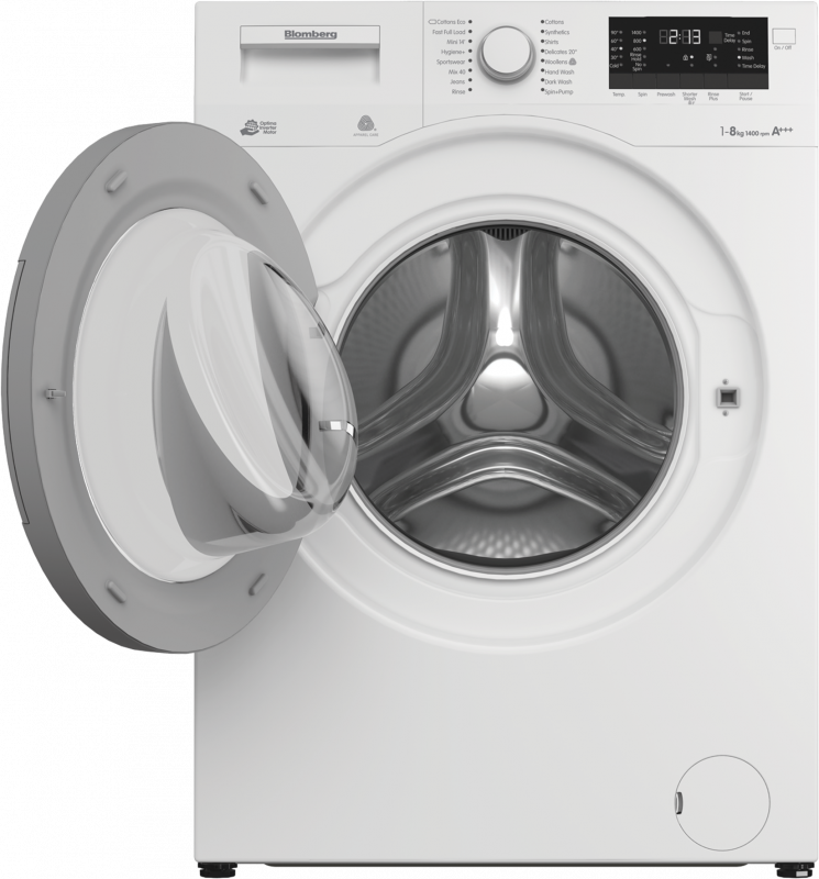 Beko washing machine in white
